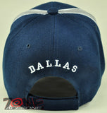 NEW! TEXAS DALLAS D CAP HAT NAVY