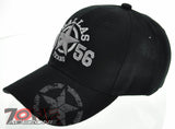 NEW! TEXAS LONE STAR 1856 DALLAS TX CAP HAT BLACK
