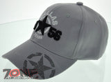 NEW! TEXAS LONE STAR 1856 DALLAS TX CAP HAT GRAY