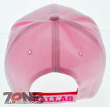 NEW! TEXAS LONE STAR 1856 DALLAS TX CAP HAT PINK