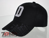 NEW! TEXAS DALLAS D COWBOY SIDE PRINT CAP HAT BLACK