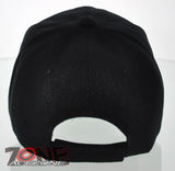 NEW! TEXAS DALLAS D COWBOY SIDE PRINT CAP HAT BLACK