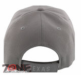 NEW! TEXAS TX LONE STAR STATE I LOVE TEXAS CAP HAT GRAY