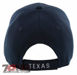 NEW! TEXAS TX LONE STAR STATE I LOVE TEXAS CAP HAT NAVY