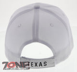 NEW! TEXAS TX LONE STAR STATE I LOVE TEXAS CAP HAT WHITE