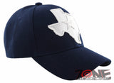 NEW! TEXAS TX LONE STAR STATE MAP TEXAS CAP HAT NAVY