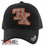 NEW! TEXAS MESH TX LONE STAR STATE CAP HAT BLACK