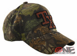 NEW! TEXAS MESH TX LONE STAR STATE CAP HAT CAMO