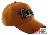 NEW! TEXAS MESH TEXAS TX LONE STAR STATE CAP HAT ORANGE