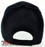 NEW! TEXAS TX HORSESHOE COWBOY CAP HAT BLACK