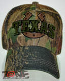 NEW! TEXAS TX HORSESHOE COWBOY CAP HAT CAMO