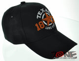 NEW! TEXAS TX 1835 REVOLUTION LONE STAR CAP HAT BLACK