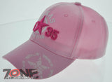 NEW! TEXAS TX 1835 REVOLUTION LONE STAR CAP HAT PINK