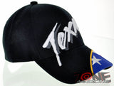 NEW! TEXAS STAR FRAG LONE STAR STATE TX CAP HAT BLACK