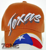 NEW! TEXAS STAR FRAG LONE STAR STATE TX CAP HAT ORANGE