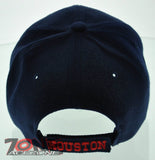 NEW! TEXAS LONE STAR 1837 HOUSTON TX CAP HAT NAVY