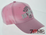 NEW! TEXAS LONE STAR 1837 HOUSTON TX CAP HAT PINK