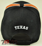 NEW! TEXAS TX CAP HAT ROUND BLACK