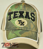 NEW! TEXAS TX CAP HAT ROUND CAMO