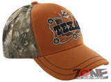 NEW! TEXAS STAR HAT BOOTS HORSESHOE COWBOY CAP HAT ORANGE