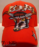 WHOLESALE NEW! TEXAS BULL TX CAP HAT RED