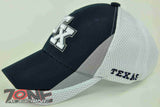 NEW! TX TEXAS TX MESH CAP HAT NAVY