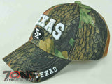 NEW! TX TEXAS ROUND TX CAP HAT CAMO