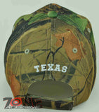 NEW! TX TEXAS ROUND TX CAP HAT CAMO
