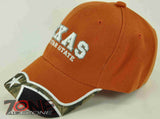 NEW! TX TEXAS LONE STAR STATE TX CAP HAT ORANGE