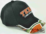 NEW! TX TEXAS LONE STAR STATE TX CAP HAT BLACK