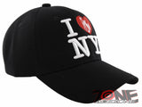 NEW! I LOVE NEW YORK THE EMPIRE CITY NYC CAP HAT BLACK