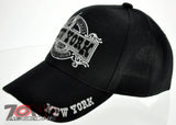 NEW! NEW YORK THE EMPIRE CITY SINCE 1788 NYC CAP HAT BLACK