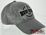 NEW! NEW YORK THE EMPIRE CITY SINCE 1788 NYC CAP HAT GRAY