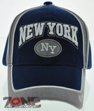 NEW! NEW YORK CITY TWO TONE NYC CAP HAT NAVY