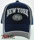 NEW! NEW YORK CITY TWO TONE NYC CAP HAT NAVY