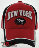 NEW! NEW YORK CITY TWO TONE NYC CAP HAT RED