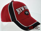 NEW! NEW YORK CITY TWO TONE NYC CAP HAT RED