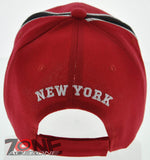NEW! NEW YORK CITY TWO TONE NYC CAP HAT RED