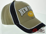 NEW! NEW YORK CITY TWO TONE NYC CAP HAT TAN
