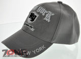 NEW! NEW YORK CITY NYC SD CAP HAT GRAY
