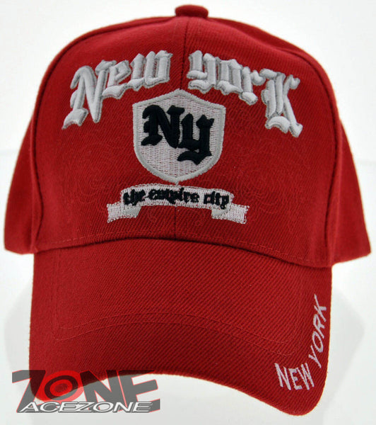 NEW! NEW YORK CITY NYC SD CAP HAT RED