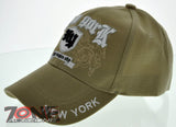 NEW! NEW YORK CITY NYC SD CAP HAT TAN
