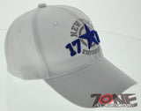 NEW! NEW YORK CITY 1788 EMPIRE CITY NYC CAP HAT WHITE