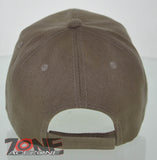 NEW! NEW YORK CITY EMPIRE CITY NYC SIDE PRINT CAP HAT TAN