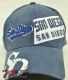 NEW! SD SAN DIEGO CALIFORNIA SD CAP HAT BLUE