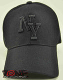 NEW! NY NEW YORK CITY NY CAP HAT BLACK