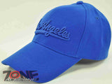 NEW! LA LOS ANGELES CITY LA CAP HAT N1 ROYAL BLUE