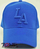 NEW! LA LOS ANGELES CITY LA CAP HAT ROYAL BLUE