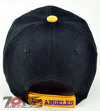 NEW! LA LOS ANGELES CITY LA CAP HAT A1 BLACK YELLOW