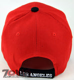 NEW! LA LOS ANGELES CITY LA CAP HAT A1 RED
